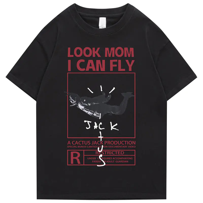 Hip Hop Casual Cotton T-Shirt for Men