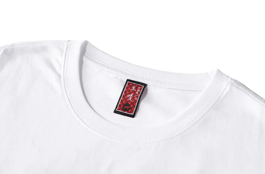 Summer Youth Embroidered Dragon T-Shirt for Men