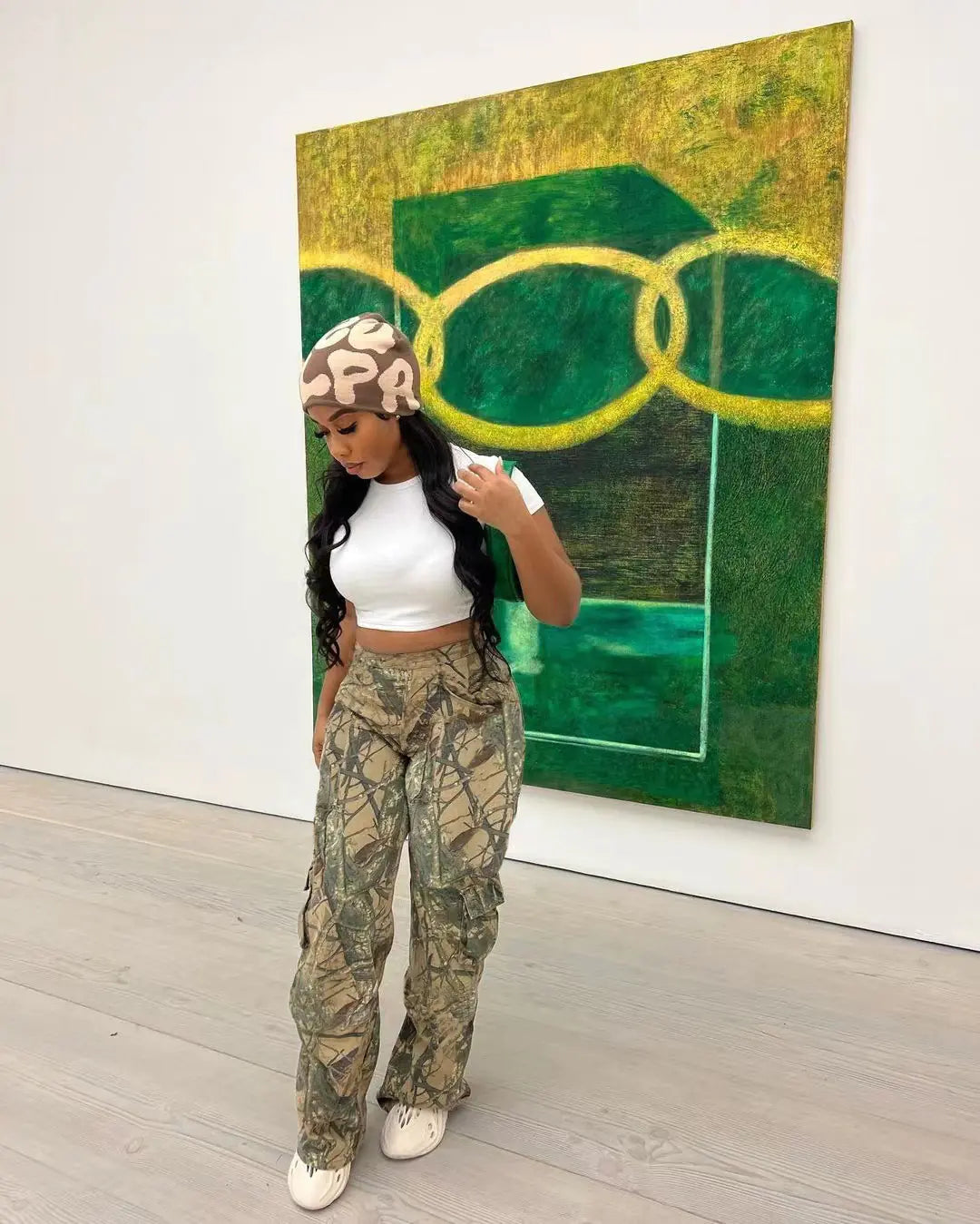 Camouflage Cargo Pants - Original Streetwear for Women