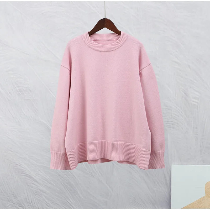 Loose Long-sleeved Sweater For Women