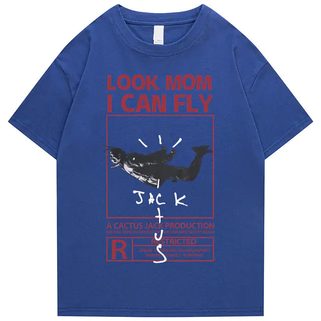 Hip Hop Casual Cotton T-Shirt for Men
