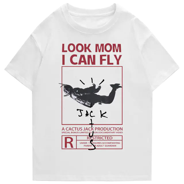 Hip Hop Casual Cotton T-Shirt for Men