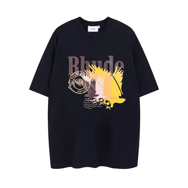 Rhude Cotton T-Shirt for Men and Women - Summer 2024
