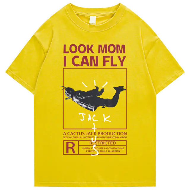 Hip Hop Casual Cotton T-Shirt for Men