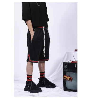 Men's Summer Streetwear Loose Basketball Shorts