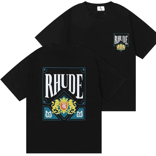 Rhude Cotton T-Shirt for Men and Women - Summer 2024