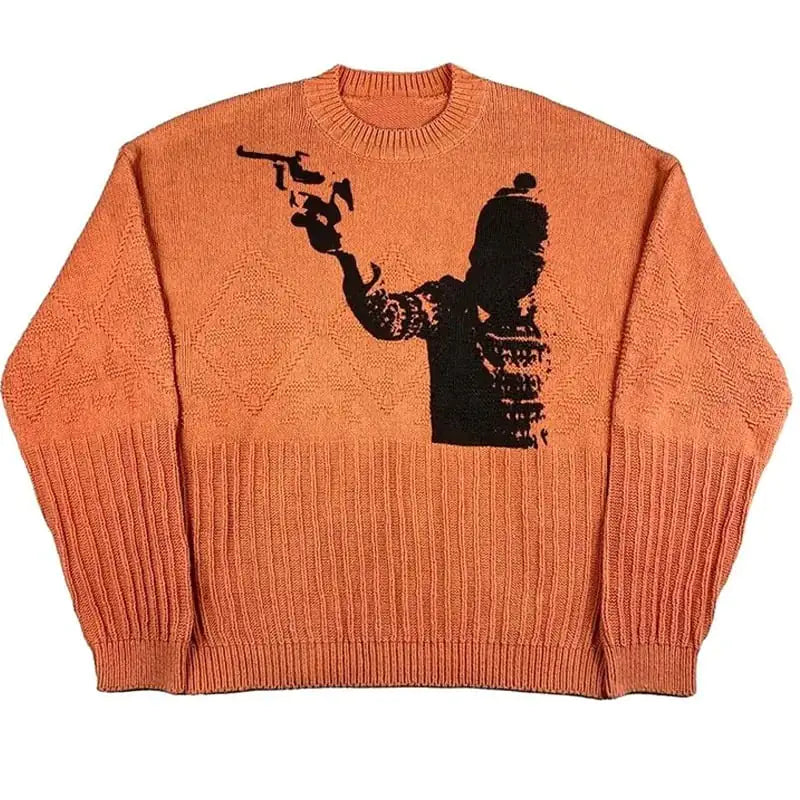 Men's Casual Loose Turtleneck Sweater
