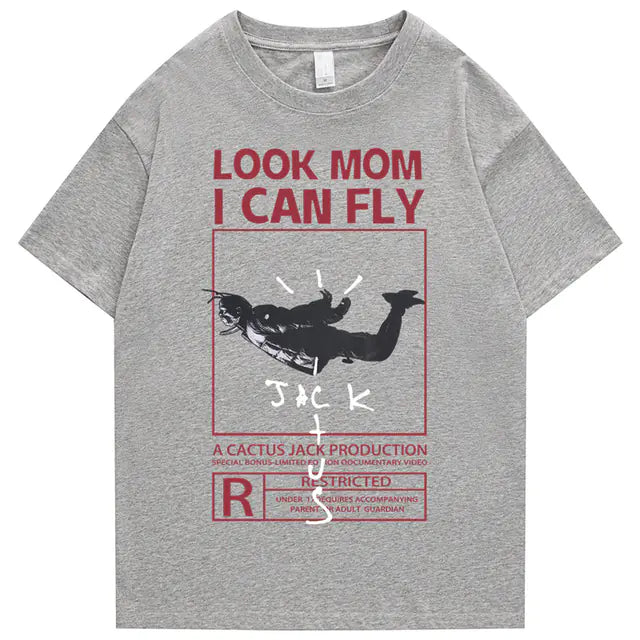 Hip Hop Casual Cotton T-Shirt for Men