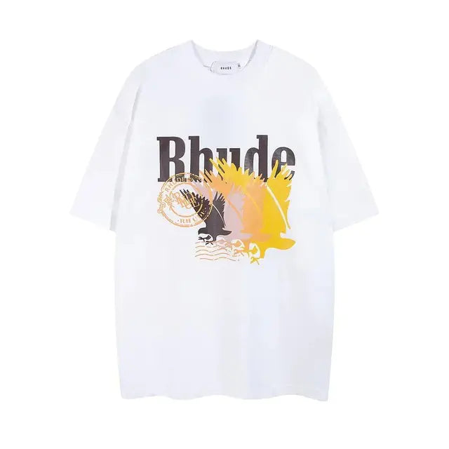 Rhude Cotton T-Shirt for Men and Women - Summer 2024