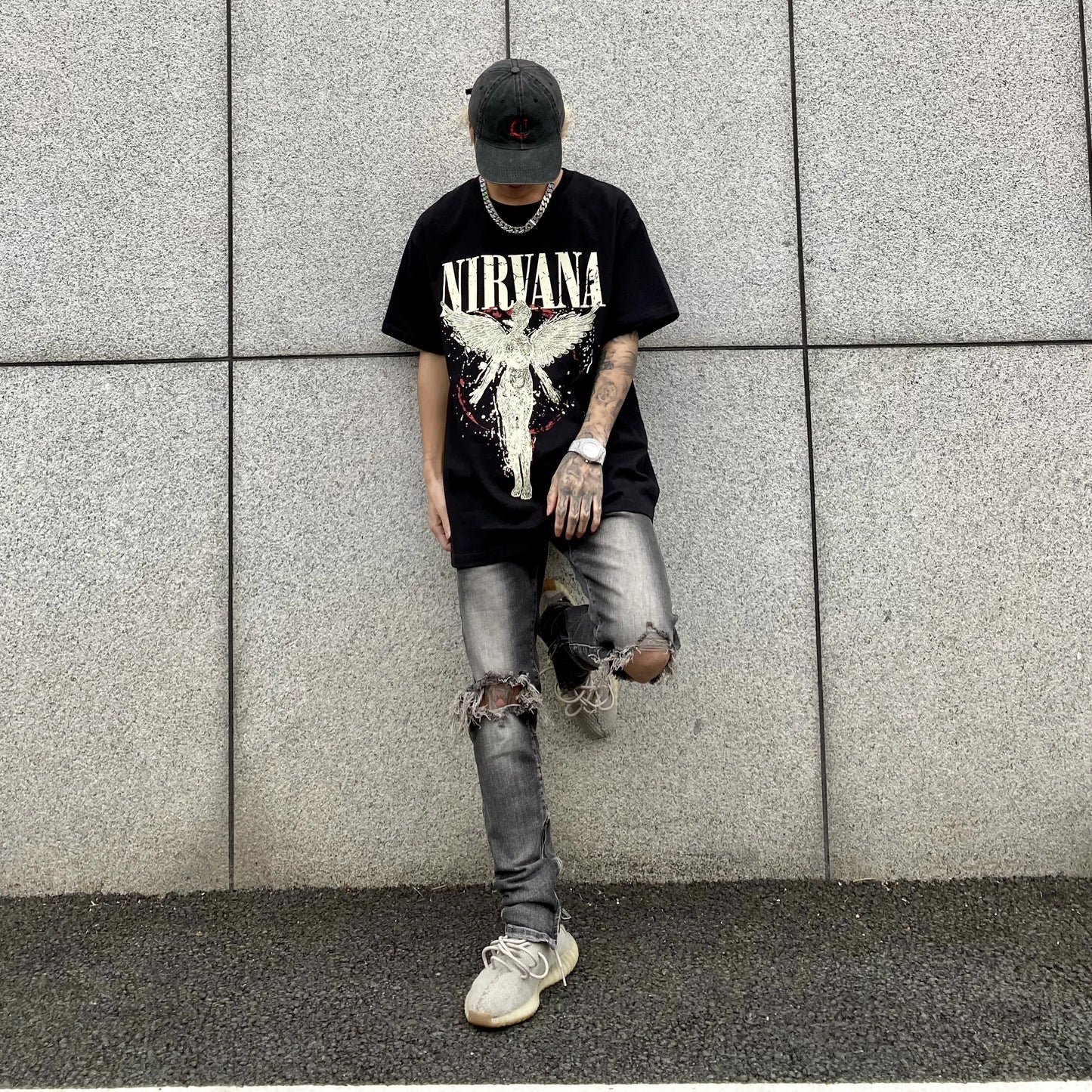 Vintage Graphic Casual T-Shirt for Men (Loose Fit)