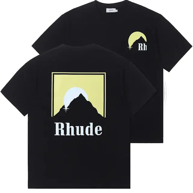 Rhude Cotton T-Shirt for Men and Women - Summer 2024