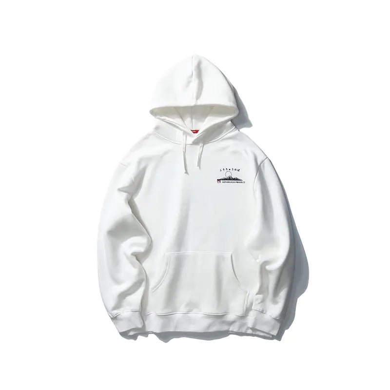 Men's Creative Streetwear Hoodie with Rune Print